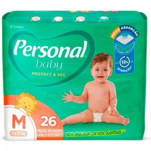Fralda Personal Protect M 26 Unidades