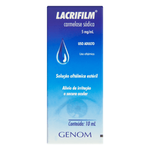 Lacrifilm 5mg Colírio 10ml
