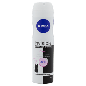 Desodorante Nivea Invisible Black&White Clear 91G