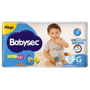 Fralda Galinha Pintadinha Mega G 32 Unidades