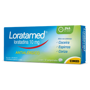 Loratamed 12 Comprimidos Cimed