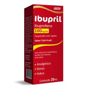 Ibupril Ibuprofeno 100mg 20ml Teuto