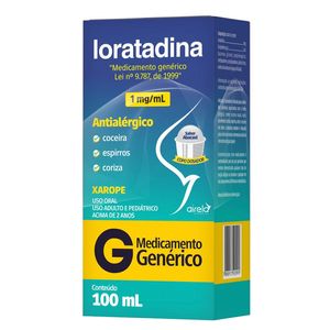 Loratadina Xarope 10mg 100ml Airela