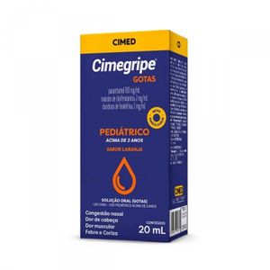 Cimegripe Solução Oral Gotas 20ml Cimed