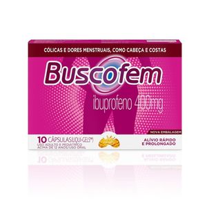 Buscofem 400mg 10 Comprimidos