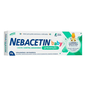 Nebacetin Baby Creme Prevencao 30G
