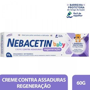 Nebacetin Baby Creme Regeneracao 60G