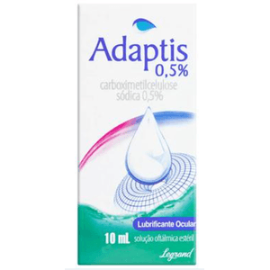 Adaptis Solução Oftálmica Lubrificante Ocular 0,5% 10Ml