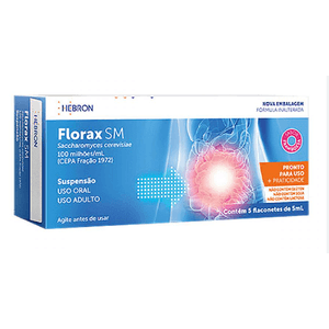 Florax sm adulto 5 flaconetes 5ml