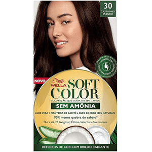 Tintura Wella Soft Color Castanho Escuro 30
