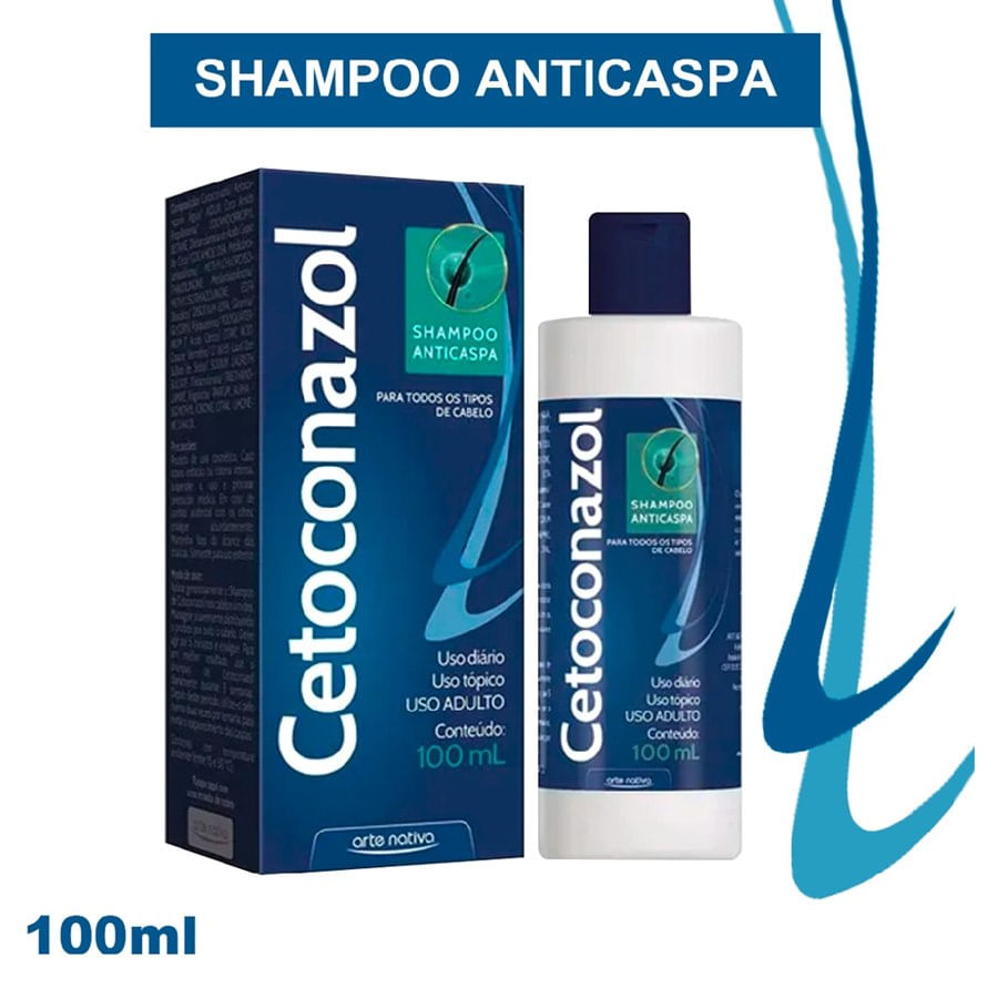 Shampoo Cetoconazol Hair Clean 100ml Arte Nativa Drogarias Campeã