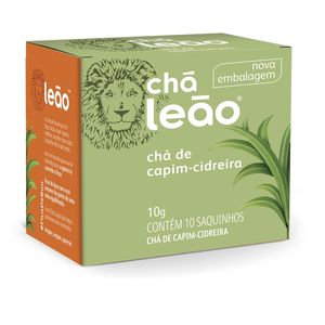 Cha Leão Capim-Cidreira 10 Sachês