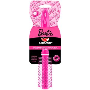 Escova de Cabelo Barbie Collab Redonda Condor