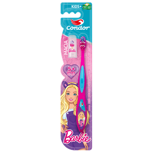 Escova Dental Barbie Kids + 5 Anos Condor