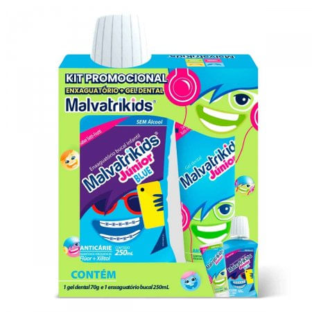Kit-Malvatrikids-Jr-Gel-Dental-70G-250ML