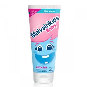 Malvatrikids Baby Gel Dental Infantil Sem Fluor 70G