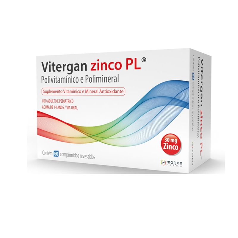 Vitergan-Zinco-Plus-30Mg-Com-30-Comprimidos
