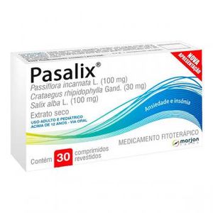 Pasalix 100Mg com 30 Comprimidos