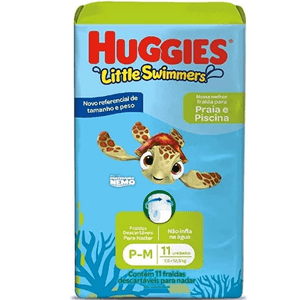 Fralda Piscina Huggies Litlle P/M C/11