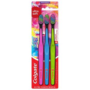 Kit Escova Dental Colgate Ultra Soft
