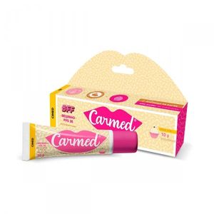Carmed Labial beijinho Hidratante labial fps 30 efeito gloss incolor 10g