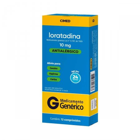 Loratadina-10mg-12-comprimidos-Cimed-Generico