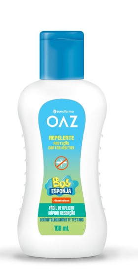 Repelente-Infantil-OAZ-Bob-Esponja-4-horas-de-protecao-100ml