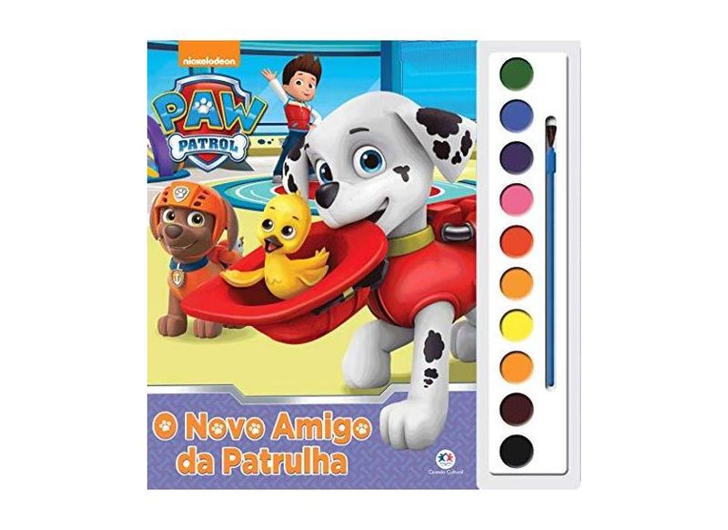 Ciranda-livro-Aquerela-patrulha-canina