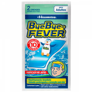 Adesivo Para Febre Bye Fever Adulto C/2