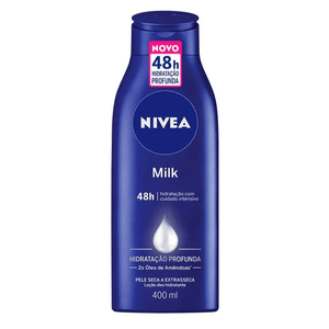 Loção Hidratante Nivea Milk Hidratação Intensiva 400Ml