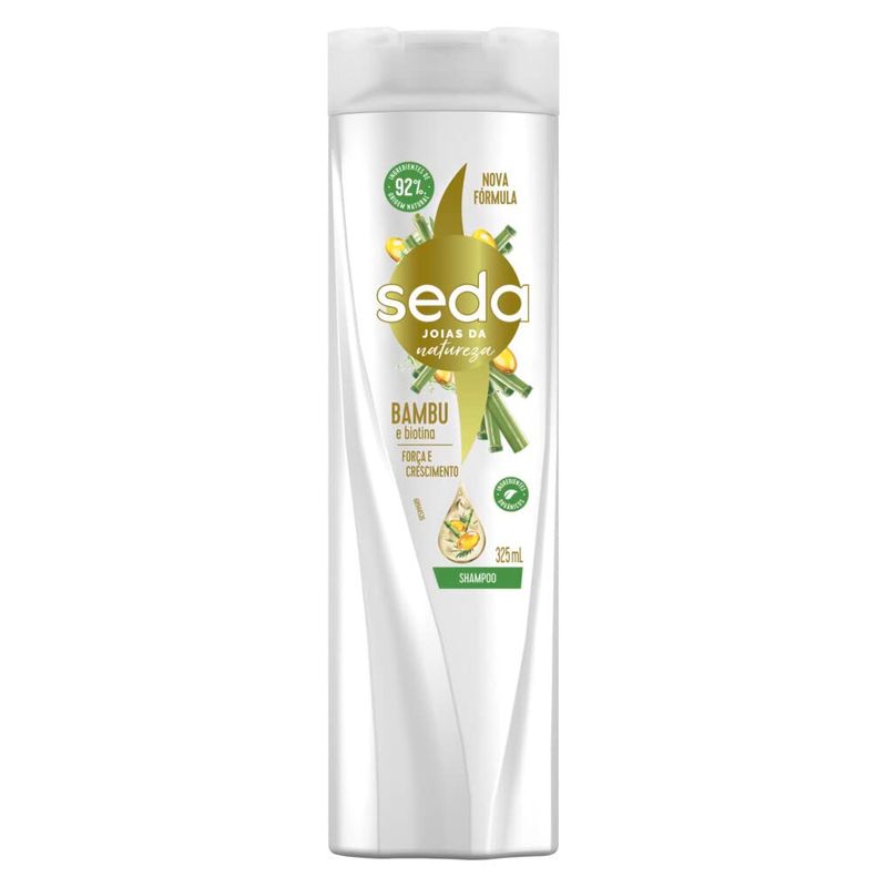 Shampoo-Seda-Recarga-Natural-Biotina-E-oleo-De-Ricino-325Ml