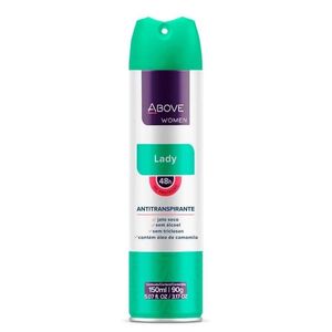 Desodorante Aerossol Above Women Lady 90G