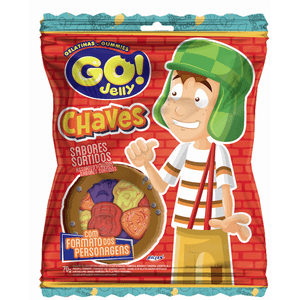 GELATINAS GO JELLY 70G CHAVES
