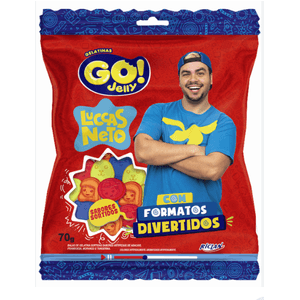 Bala De Goma Luccas Neto Go Jelly 70g