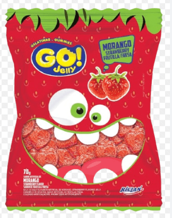 Bala-Gelatina-Go-Jelly-Morango-70g