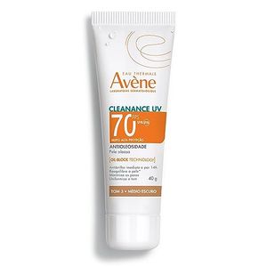 Protetor Solar Facial Avène Cleanance UV FPS 70 Tom 3