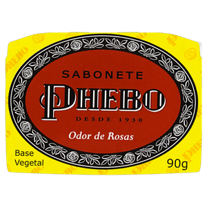Sabonete Em Barra Phebo Odor De Rosas 90G