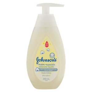 Sabonete Líquido Johnson'S Baby Recém-Nascido Corpo Cabeça 200ml