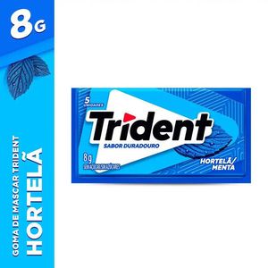 Chiclete Trident Sabor Hortelã 8G
