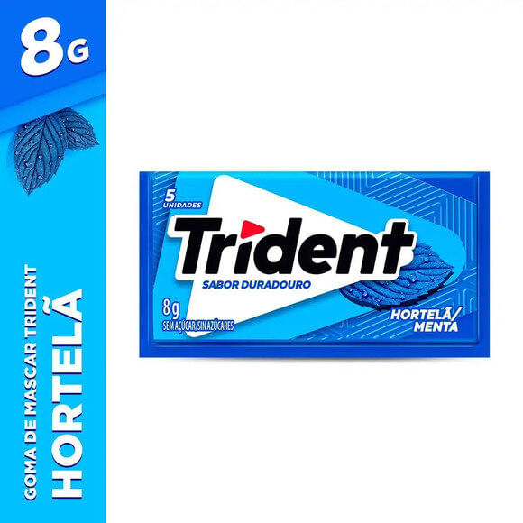 Chiclete-Trident-Sabor-Hortela-8G