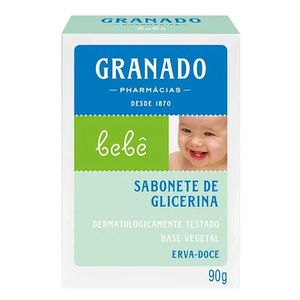 Sabonete Granado Glicerina Bebe Erva Doce 90G