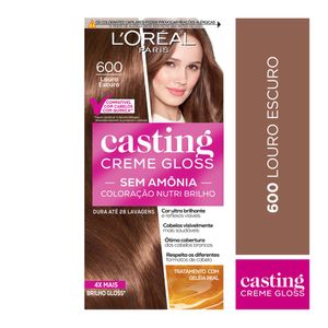 Tintura L'Oréal Paris Casting Creme Gloss Louro Escuro 600