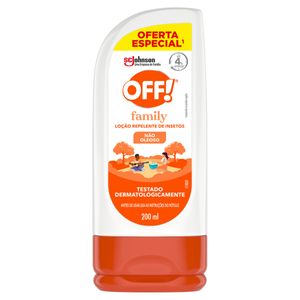 Repelente Off Family Locao 200ML