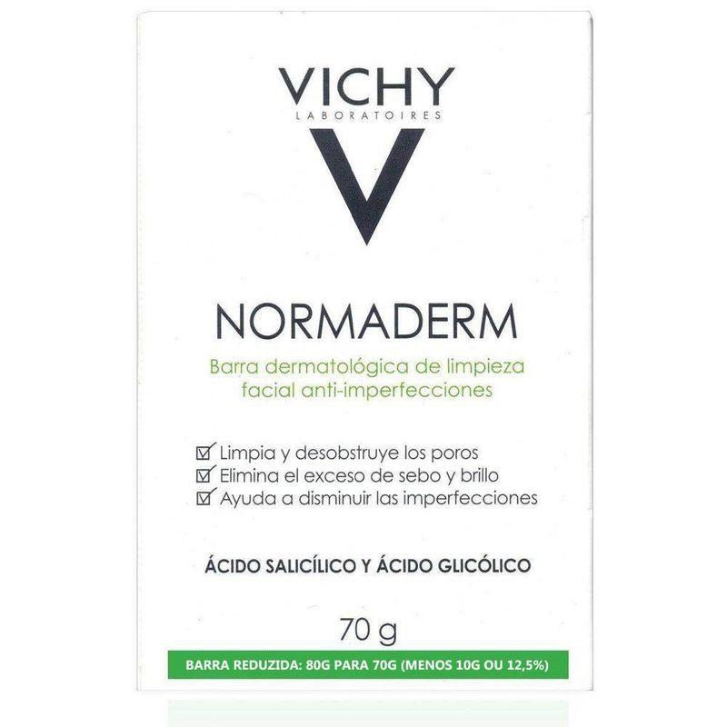 Sabonete-Pele-Oleosa-Acneica-Vichy-Normaderm-70G