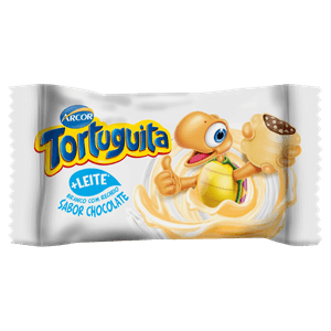 Chocolate Tortuguita branco, 1 unidade com 15,5g
