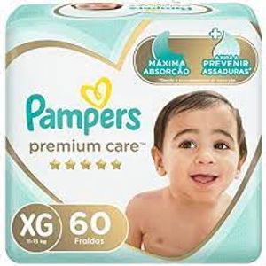 Pampers Fralda Premium Care XG 60 Unidades