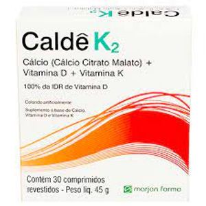 Calde K2 Com 30 Comprimidos