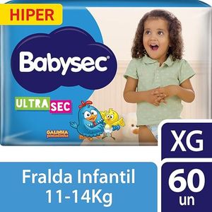 Fralda Babysec Ultrasec Xg 56 Unidades
