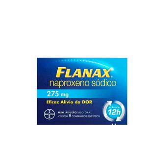 Flanax 275Mg com 8 comprimidos