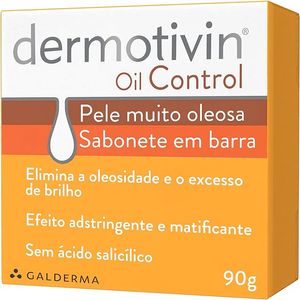 Sabonete Facial Dermotivin Control Pele Oleosa 90G